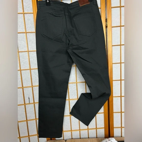 NWT Thakoon Charcoal Straight-Leg Jeans size 8 - Picture 5 of 13